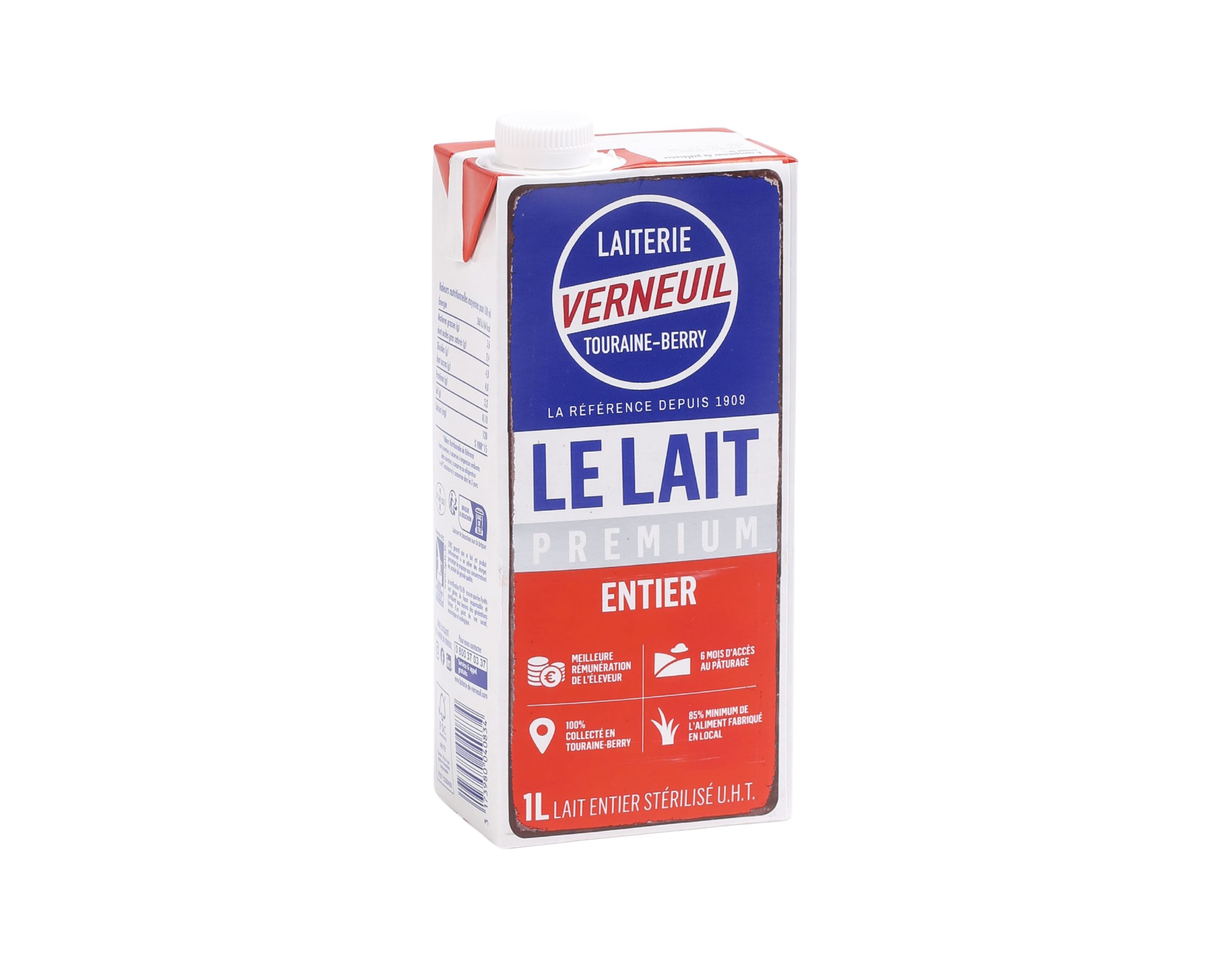 Brique Lait entier Premium Verneuil