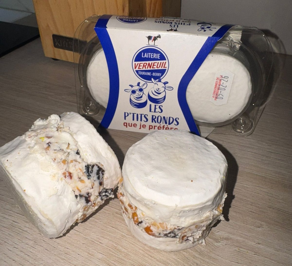 P'tits Ronds de Verneuil farcis aux fruits secs et cranberries